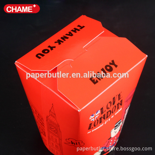 Keeping Warm Food Packaging Tray Box Pail / Takeout Food Pasta Box